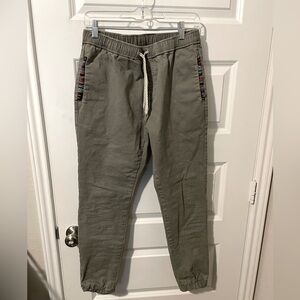 Wowie Rambler Jogger Grey Pants, Men’s M